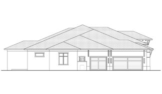 Modern Style House Plan - 5 Beds, 5 and 1/2 Baths, 4,511 Sq/Ft, Plan ...