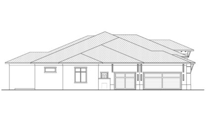 Modern Style House Plan - 5 Beds, 5 and 1/2 Baths, 4,511 Sq/Ft, Plan ...