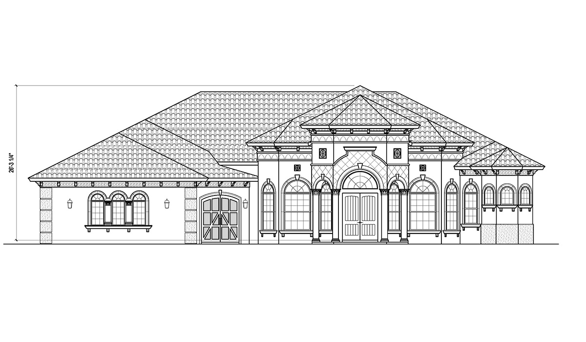 F1-3795 Front Elevation