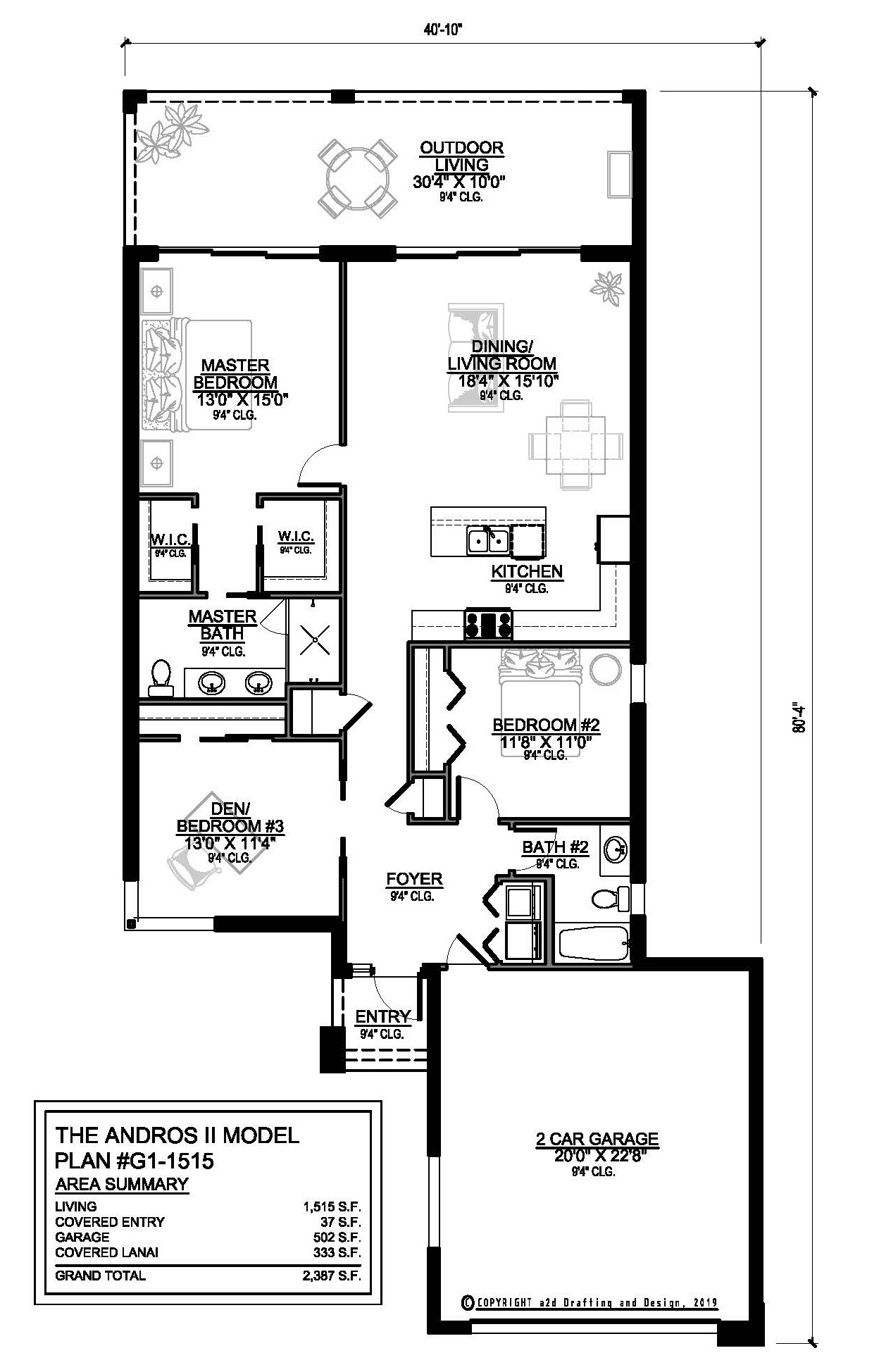 G1-1515 Floor Plan