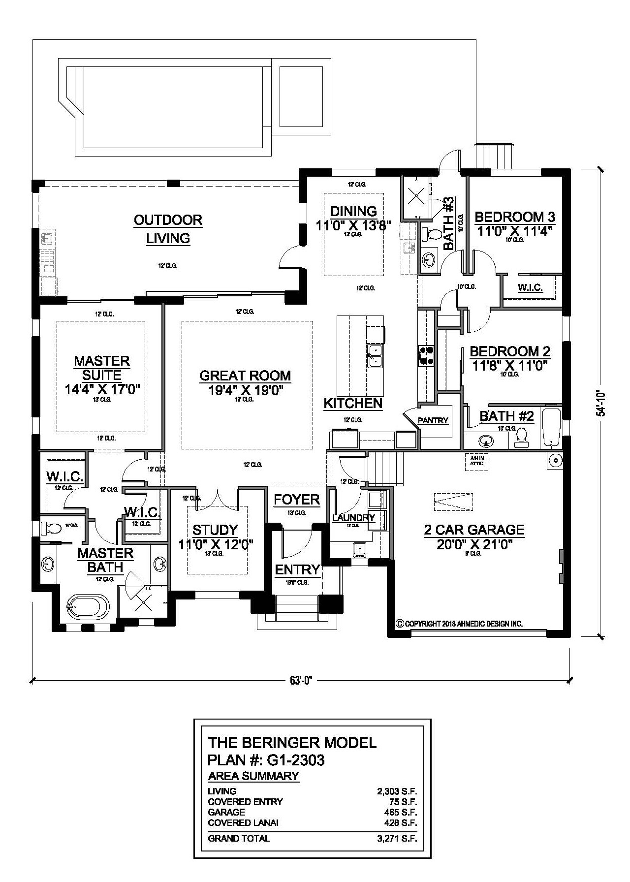 G1-2303 Floor Plan