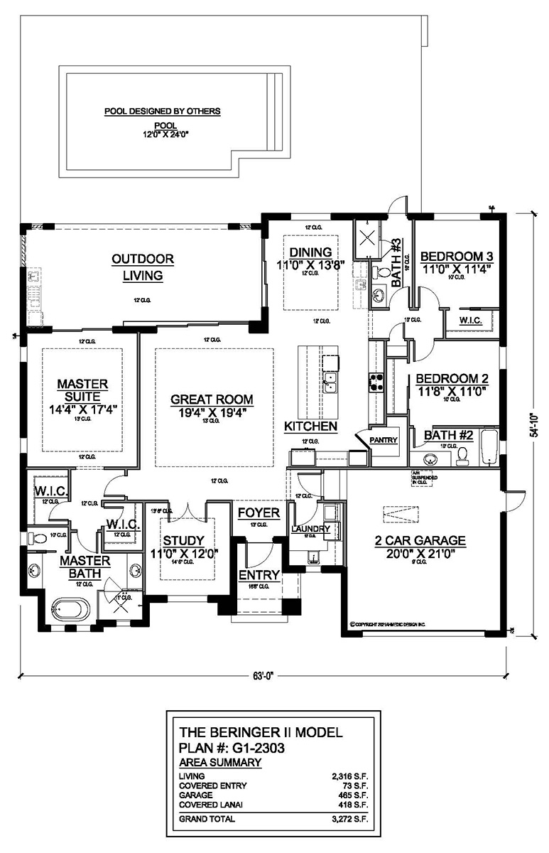 G1-2316 Floor Plan