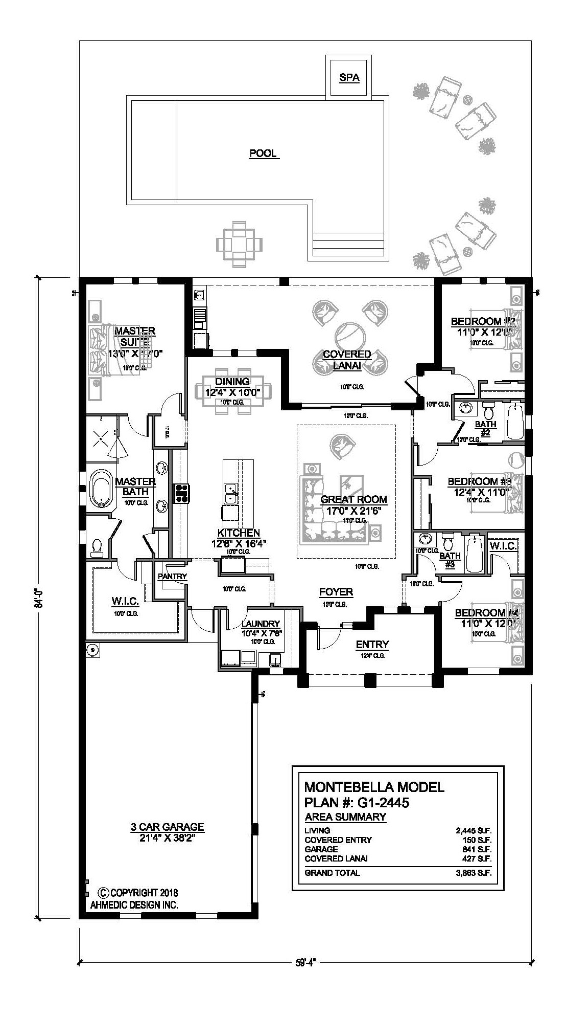 G1-2445 Floor Plan