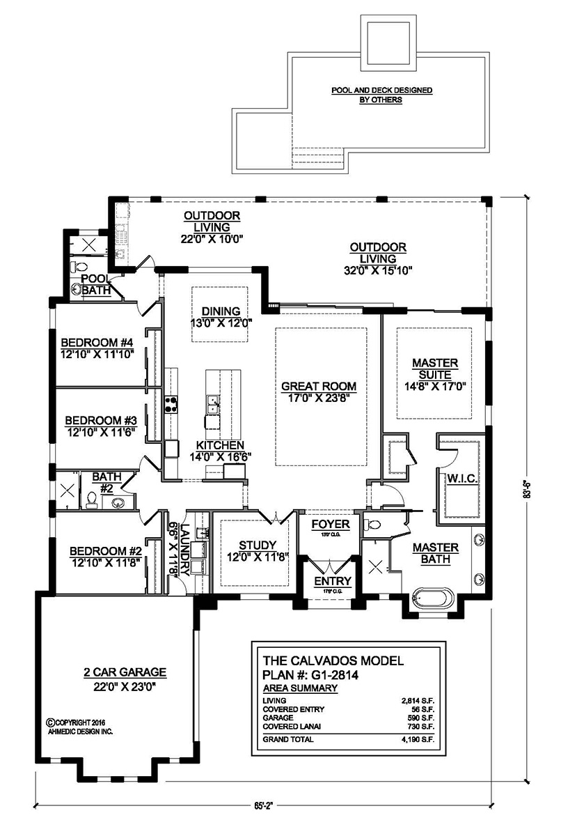 G1-2814 Floor Plan