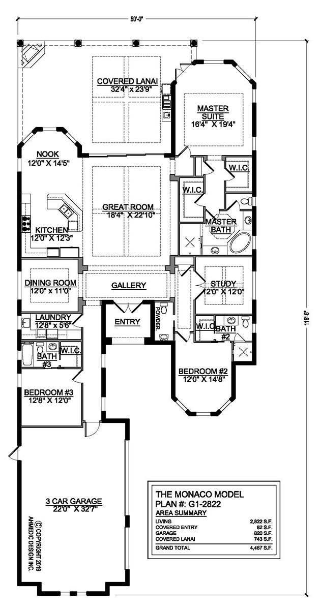 G1-2822 Floor Plan