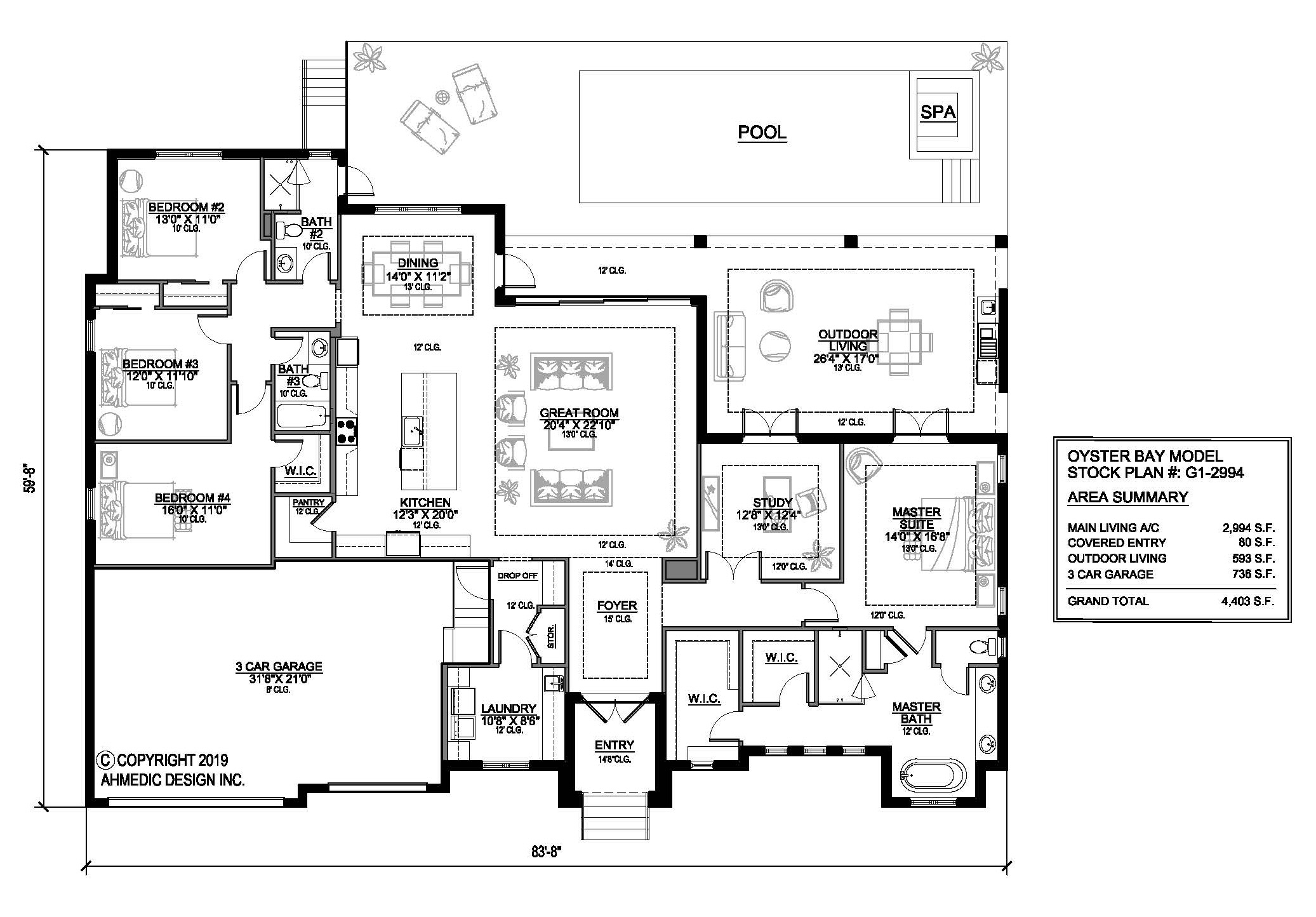 G1-2994 Floor Plan