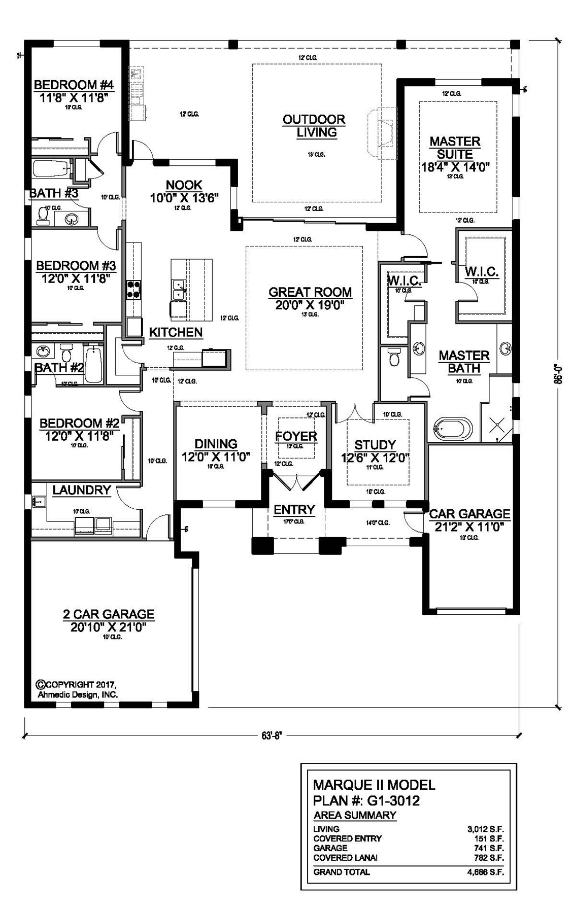 G1-3012 Floor Plan