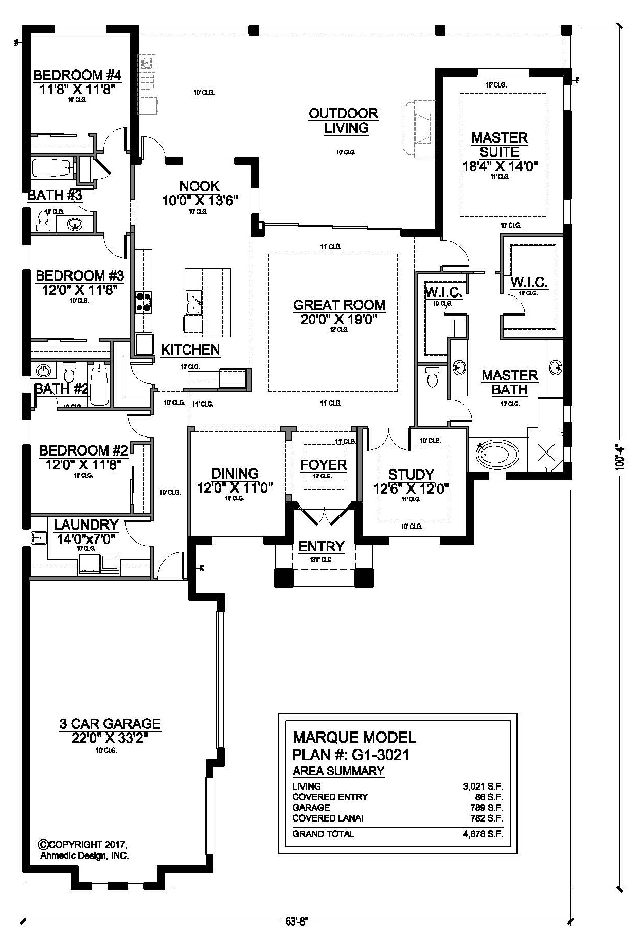 G1-3021 Floor Plan