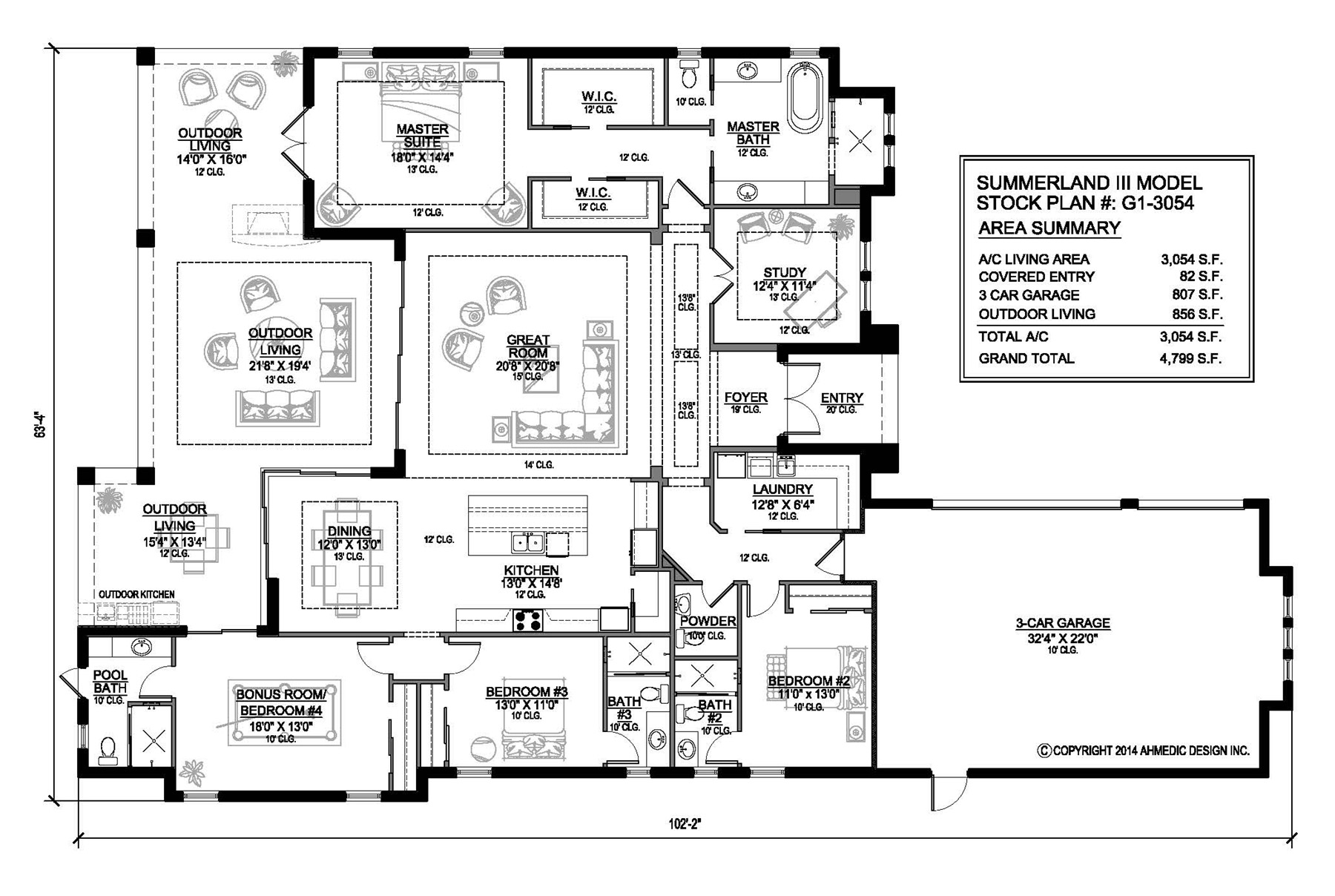 G1-3054 Floor Plan