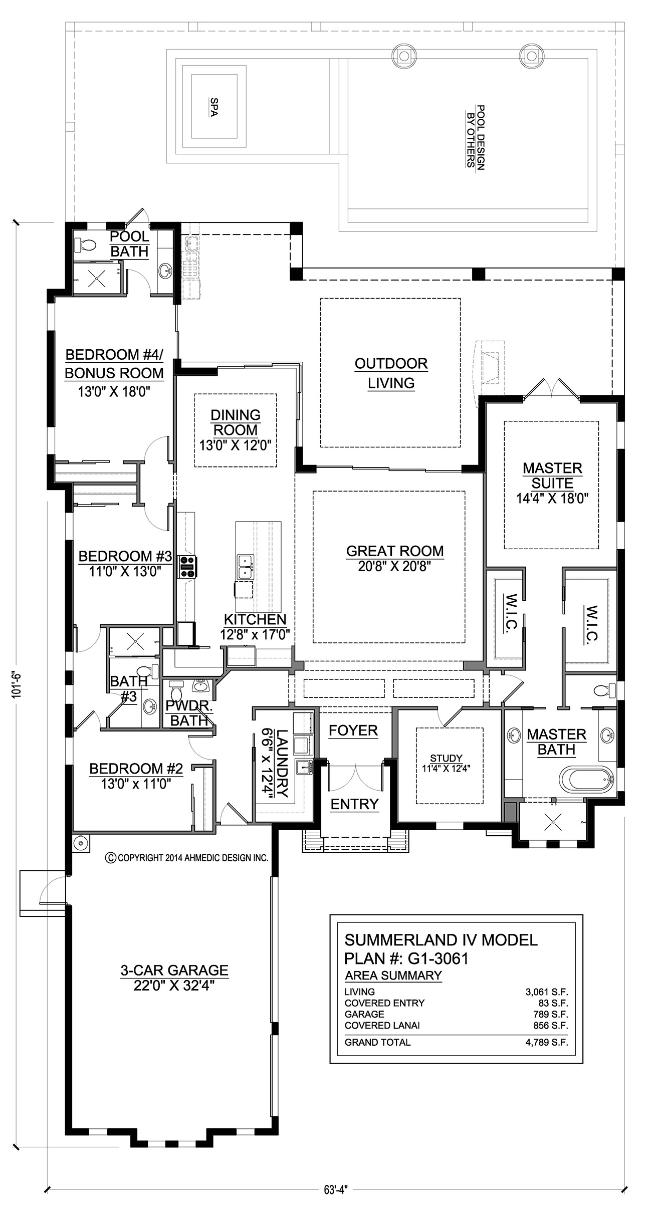 G1-3061 Floor Plan