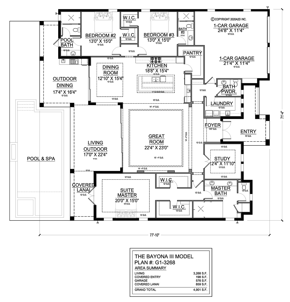 G1-3268 Floor Plan