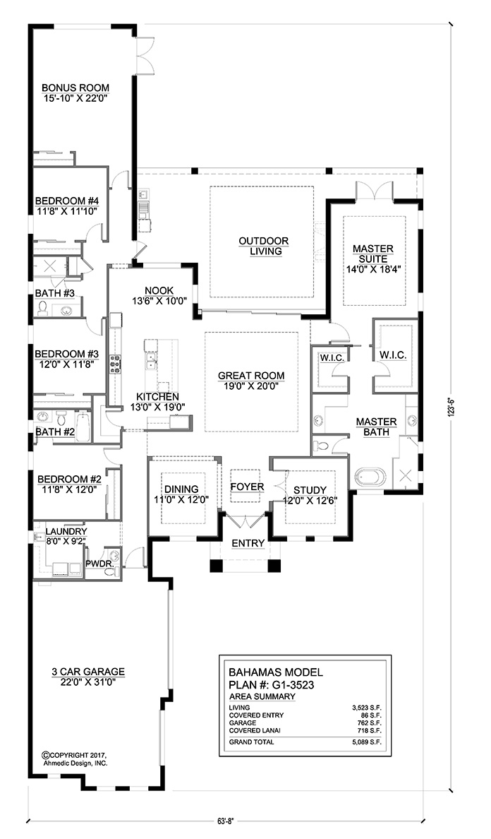 G1-3523 Floor Plan