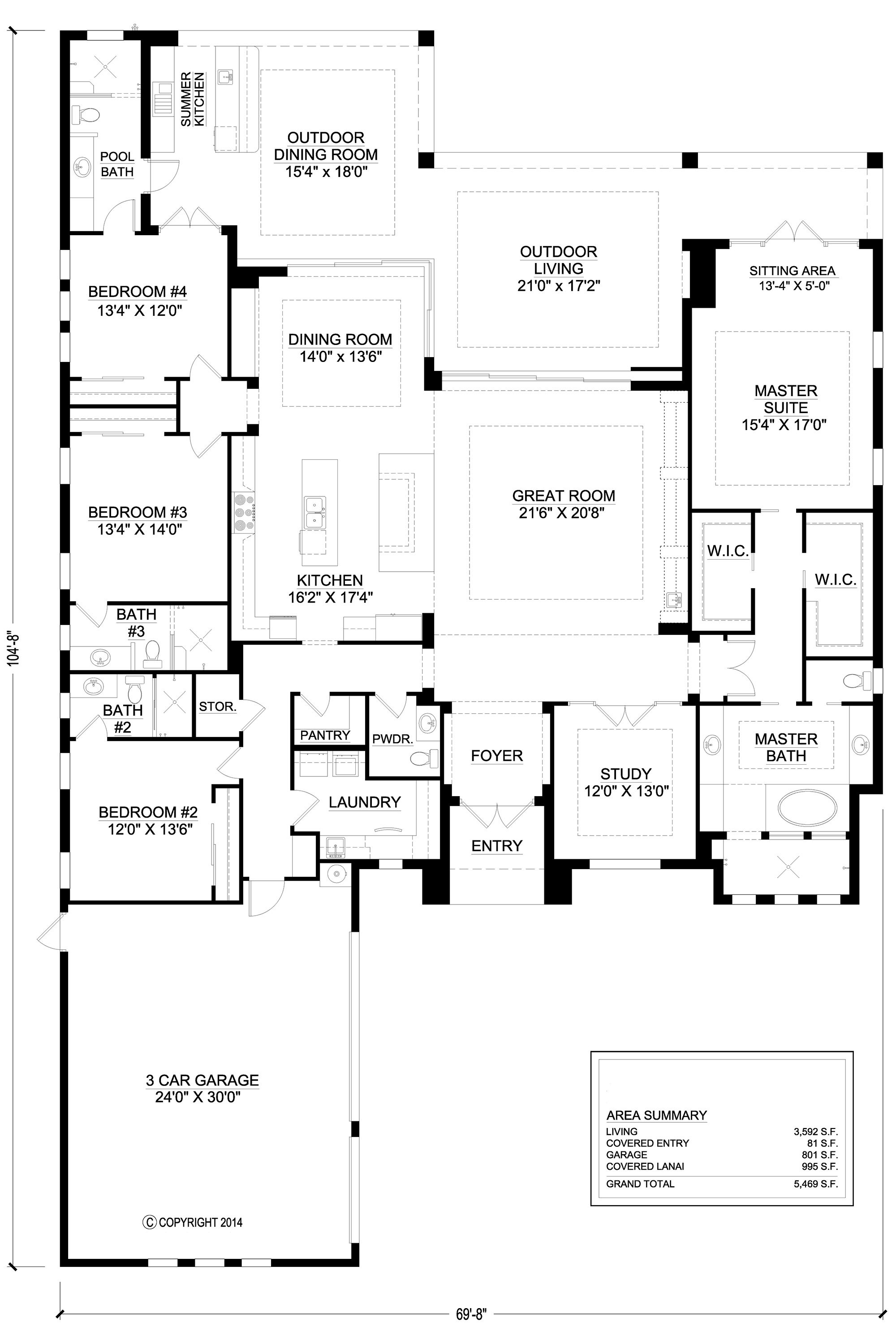 G1-3592 Floor Plan