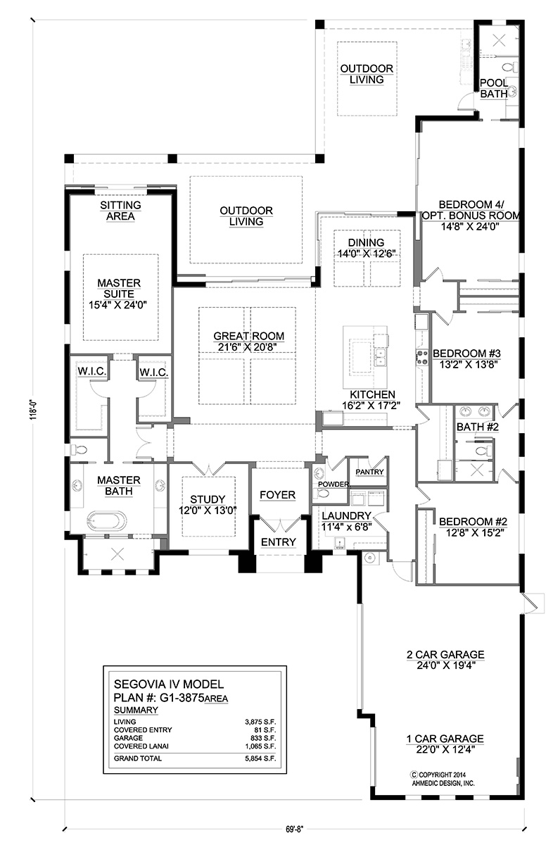G1-3875 Floor Plan