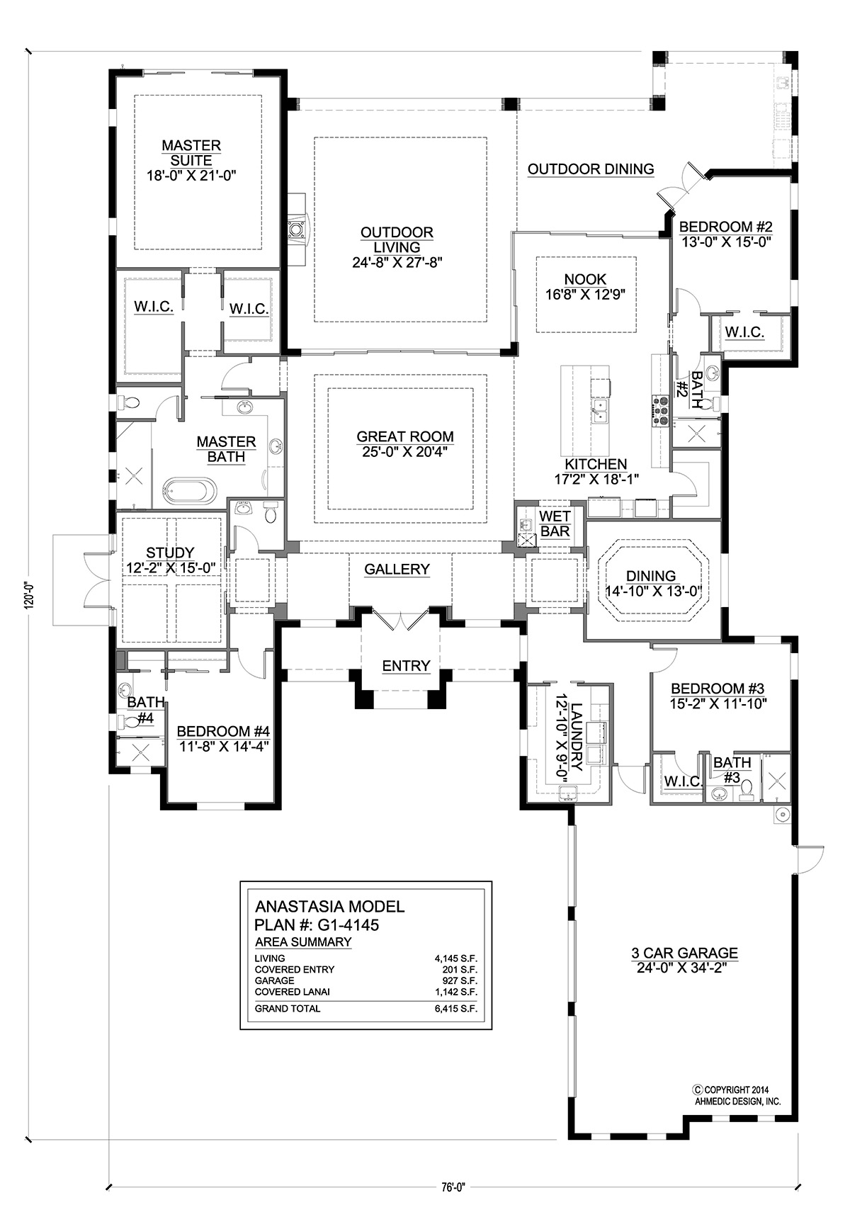 G1-4145 Floor Plan