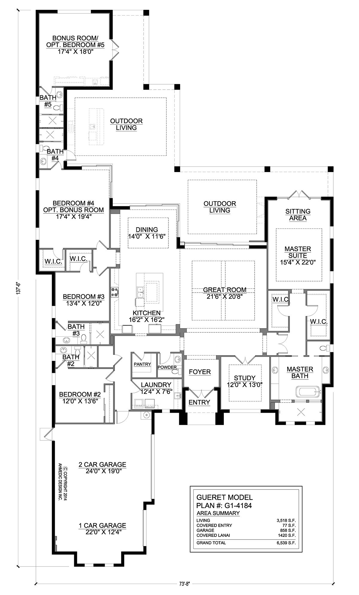 G1-4184 Floor Plan