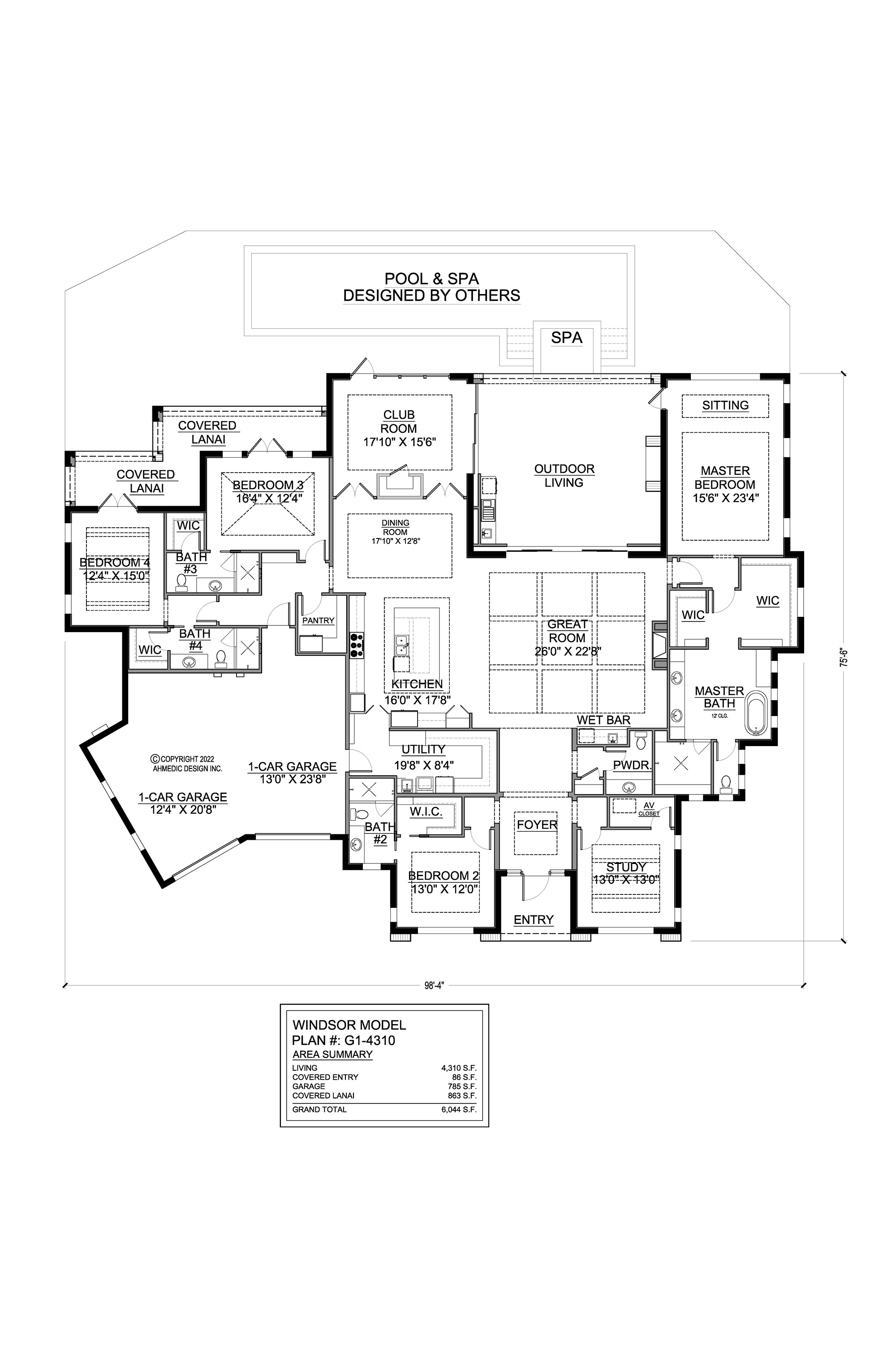 G1-4310 Floor Plan