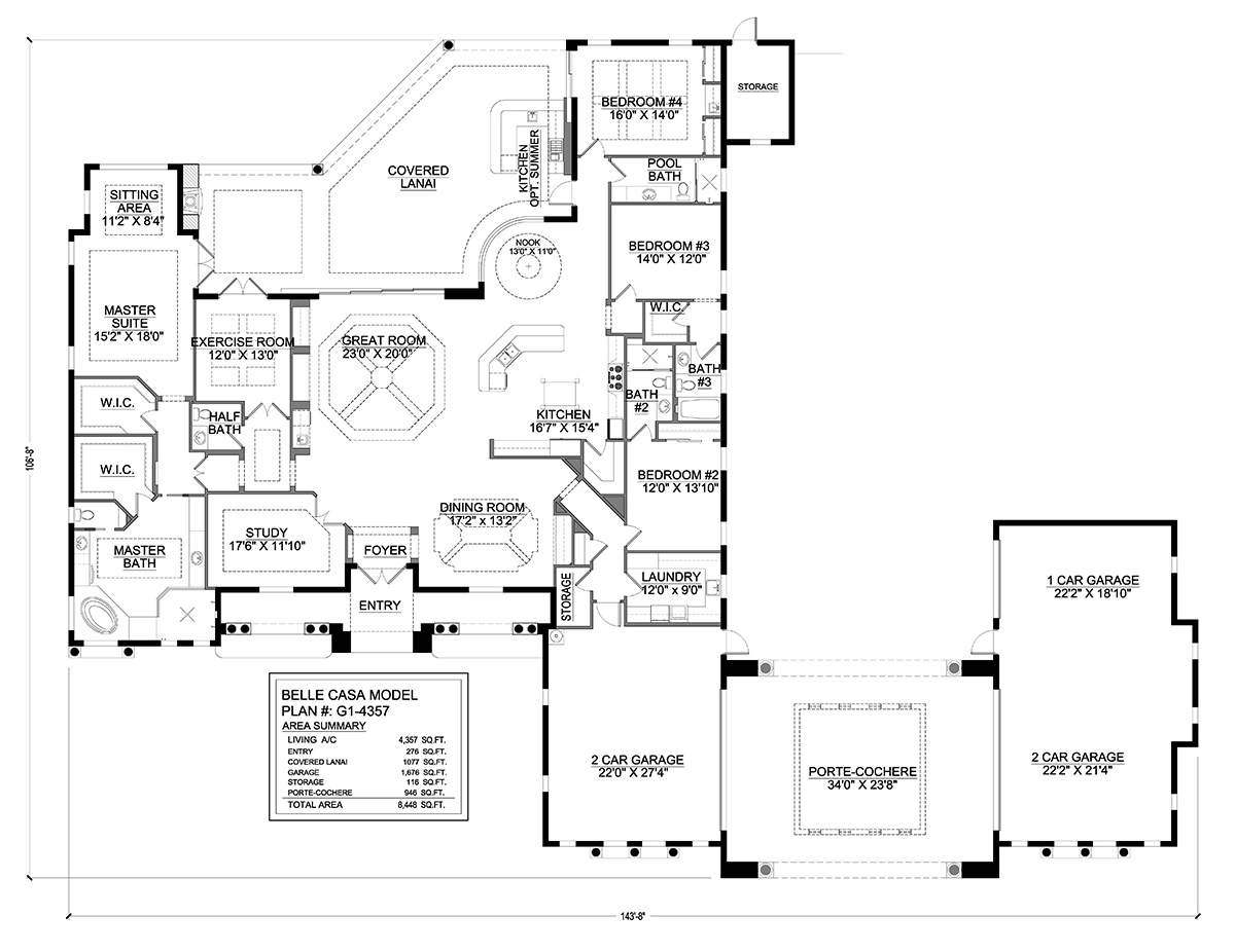 G1-4357 Floor Plan