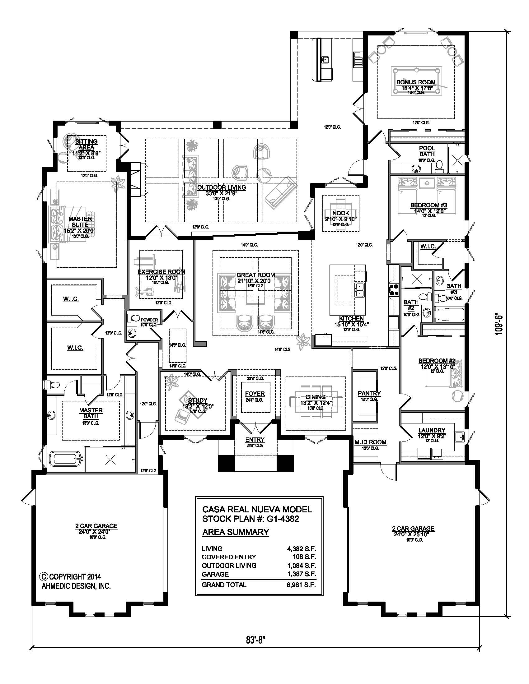 G1-4382 Floor Plan