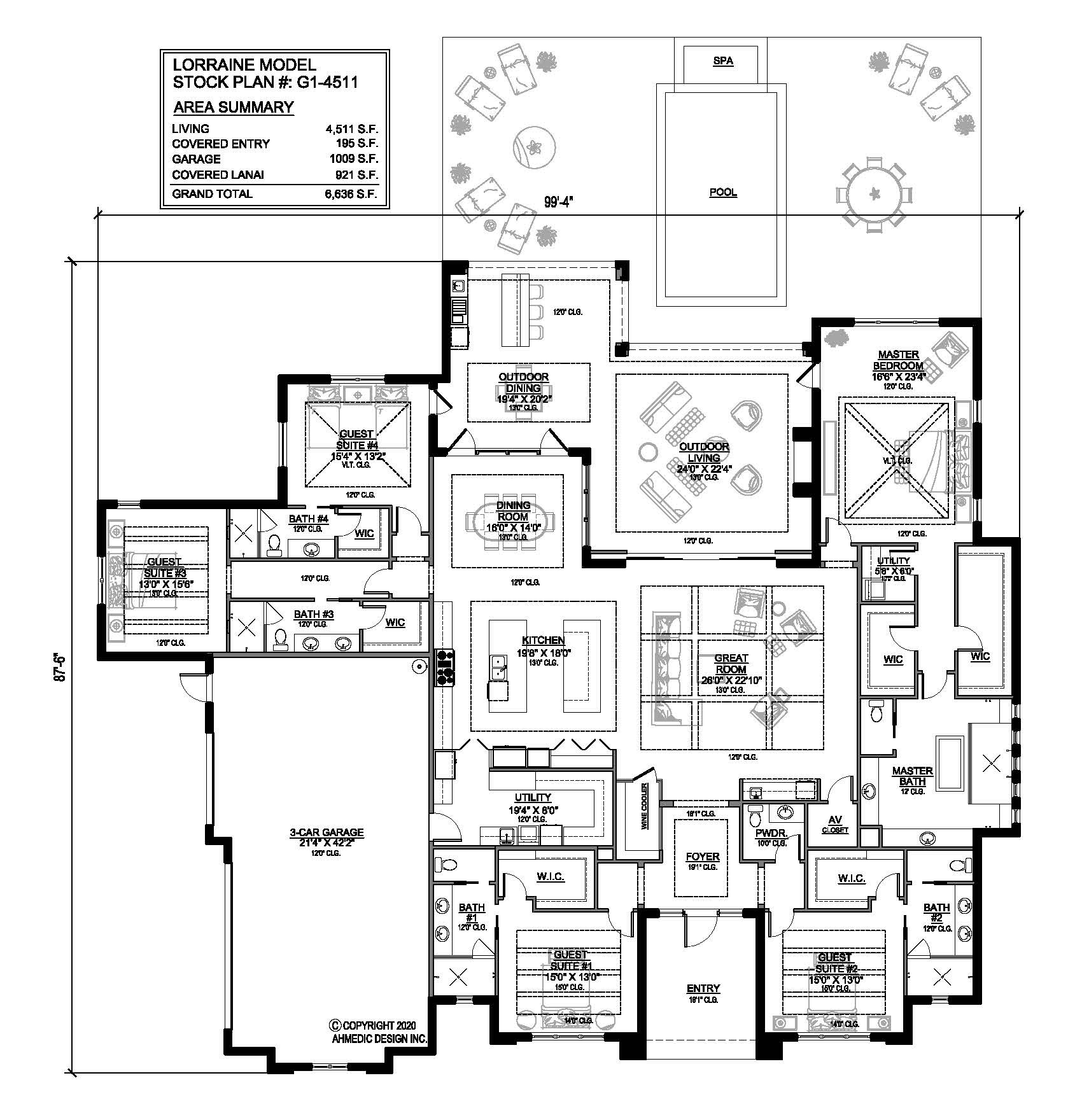 G1-4511 Floor Plan