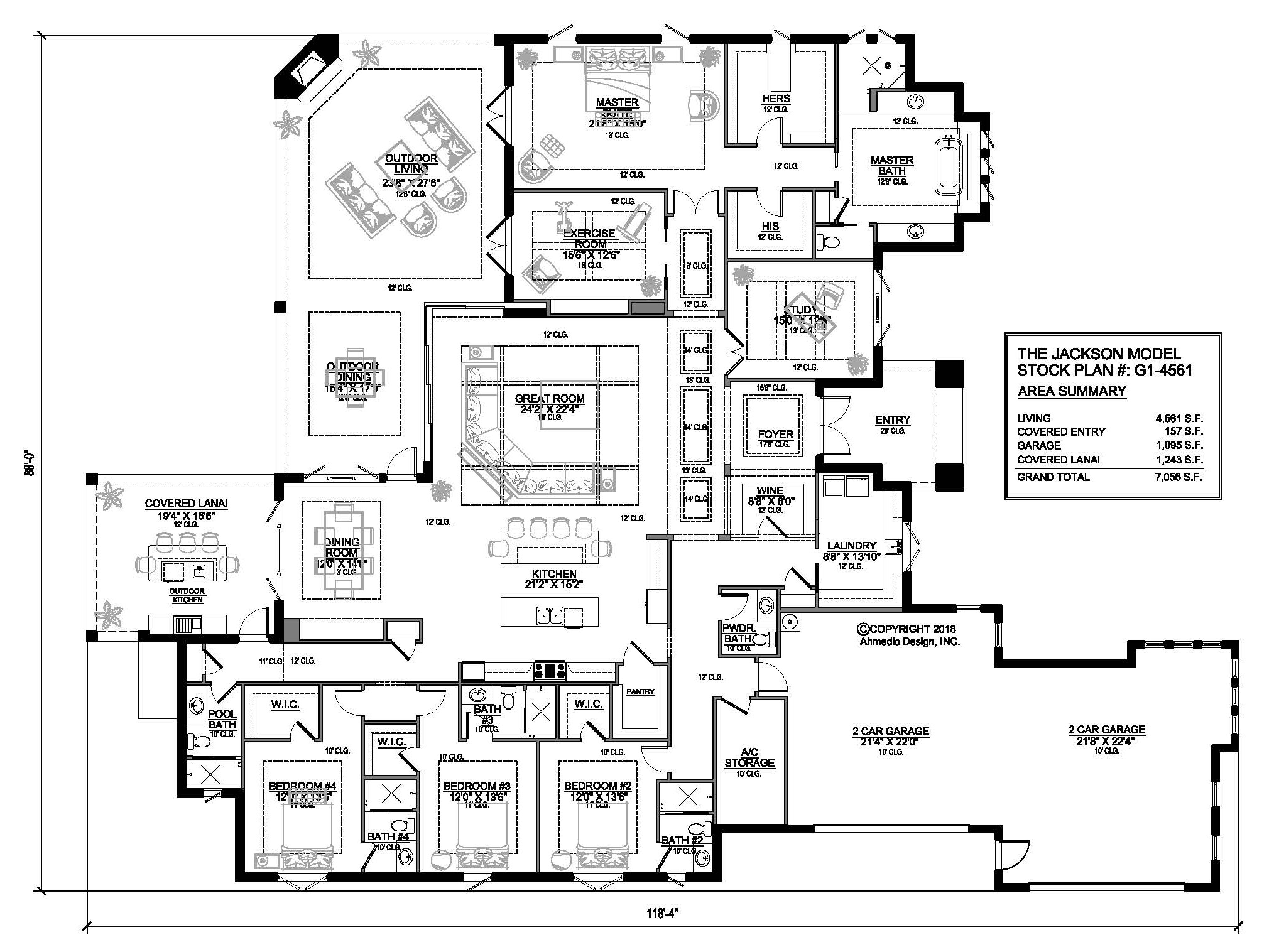 G1-4561 Floor Plan