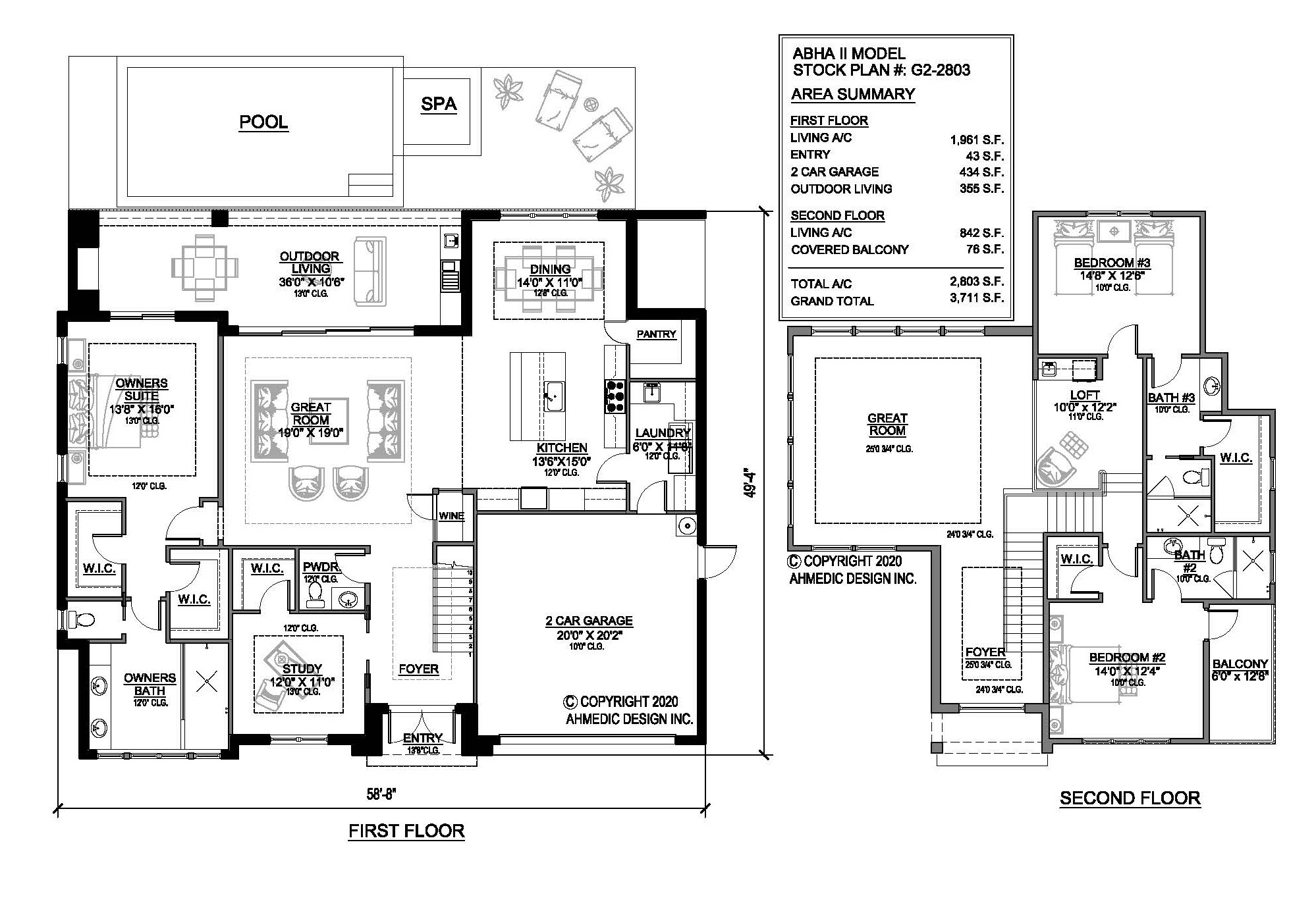 G2-2803 Floor Plan