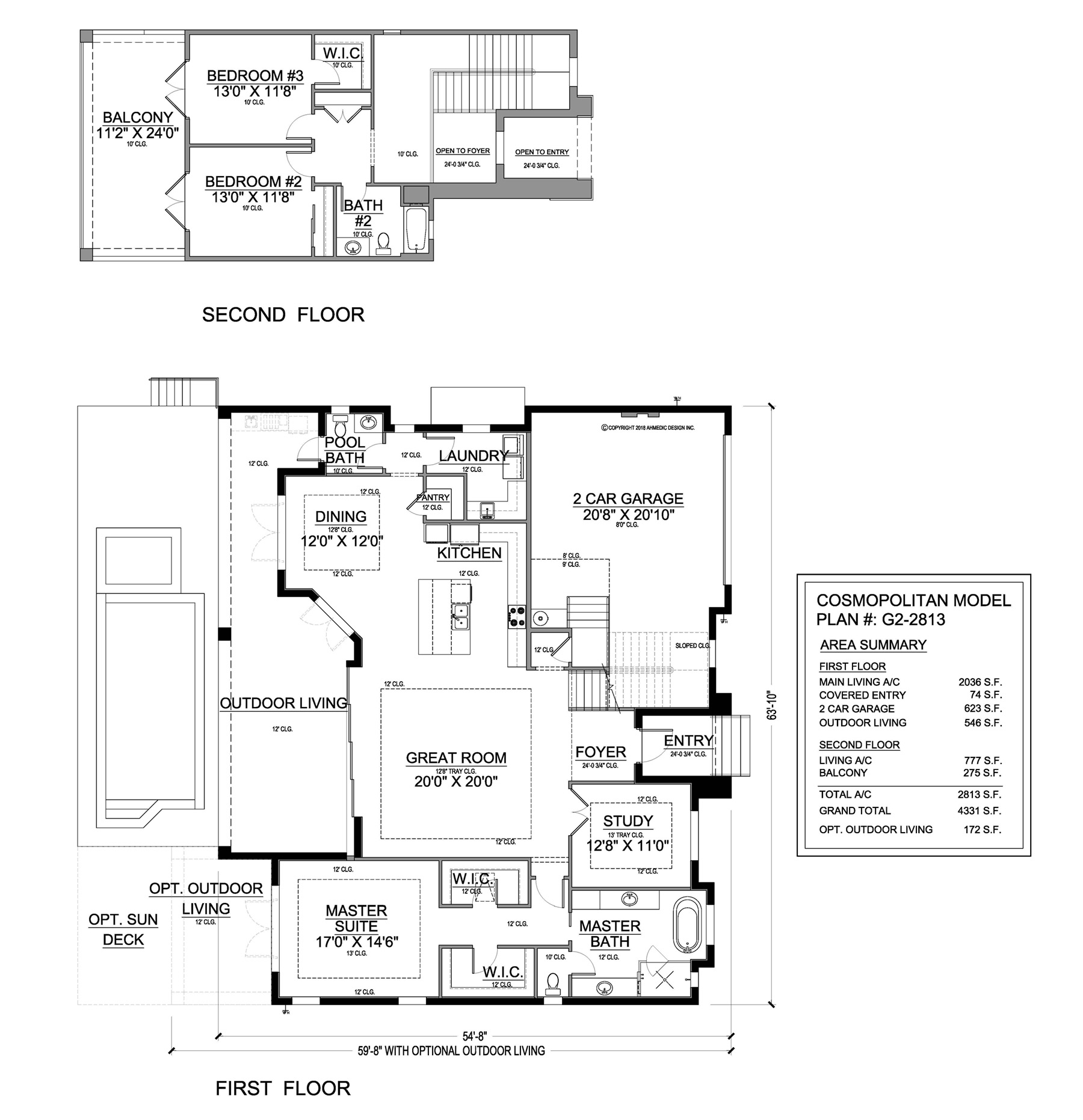 G2-2813 Floor Plan