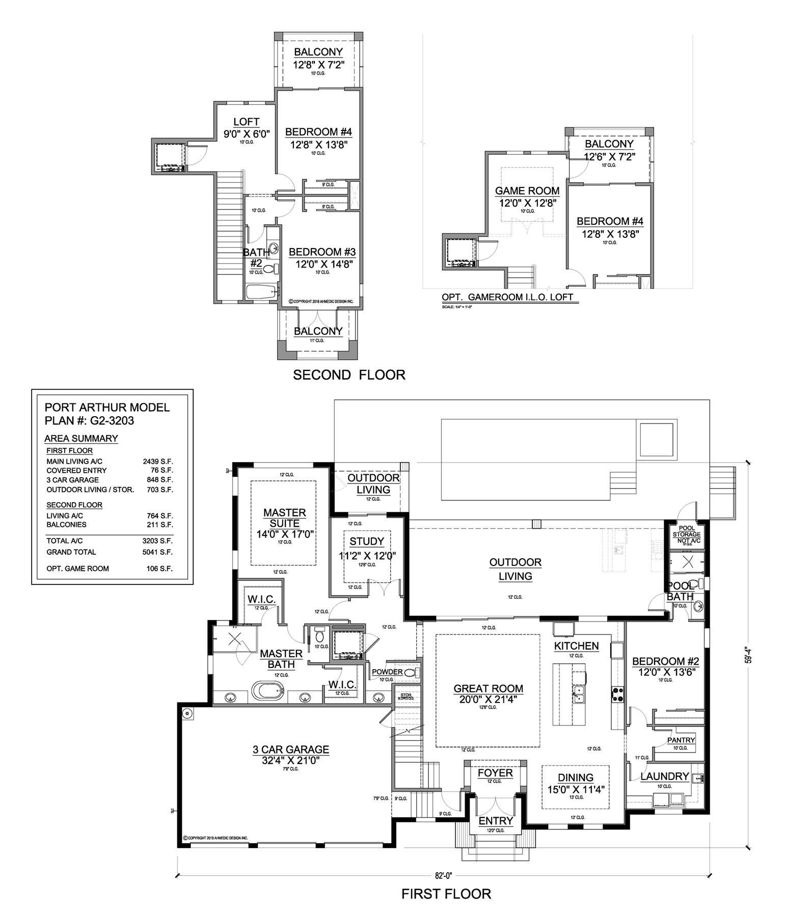 G2-3203 Floor Plan