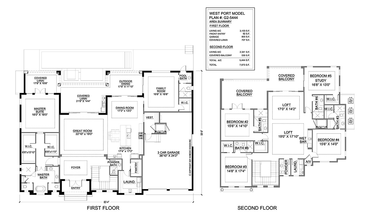 G2-5444 Floor Plan