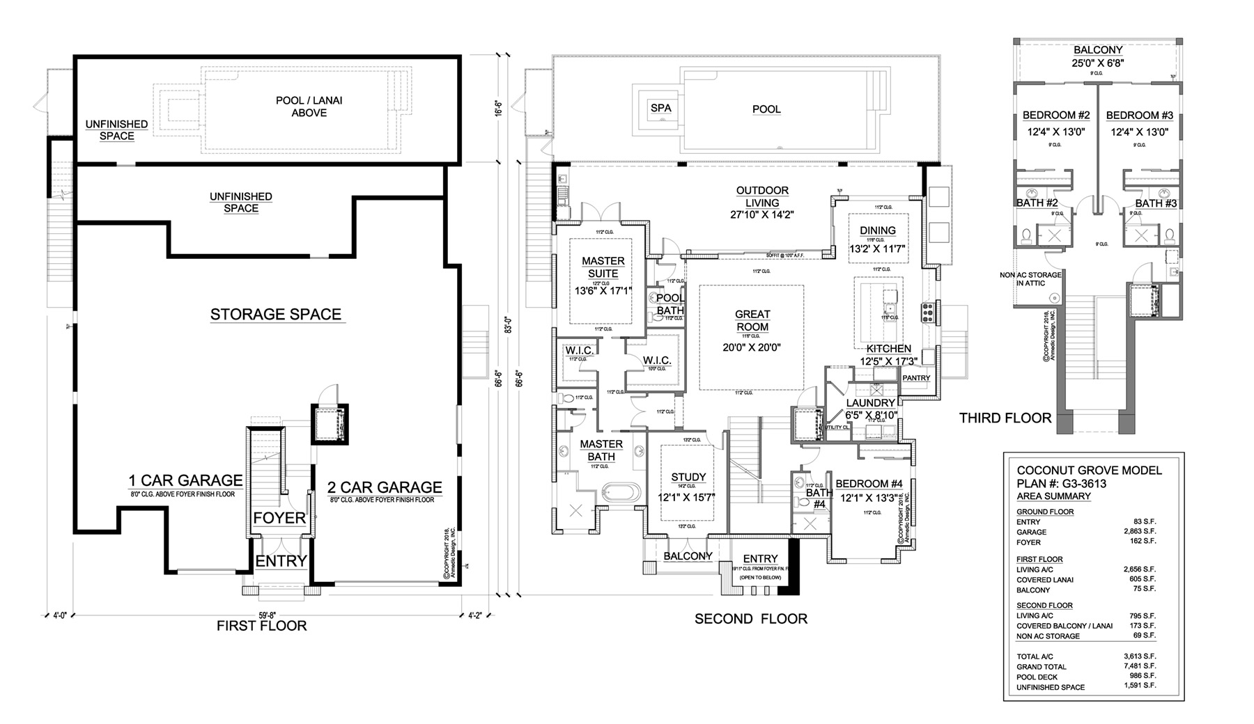 G3-3613 Floor Plan