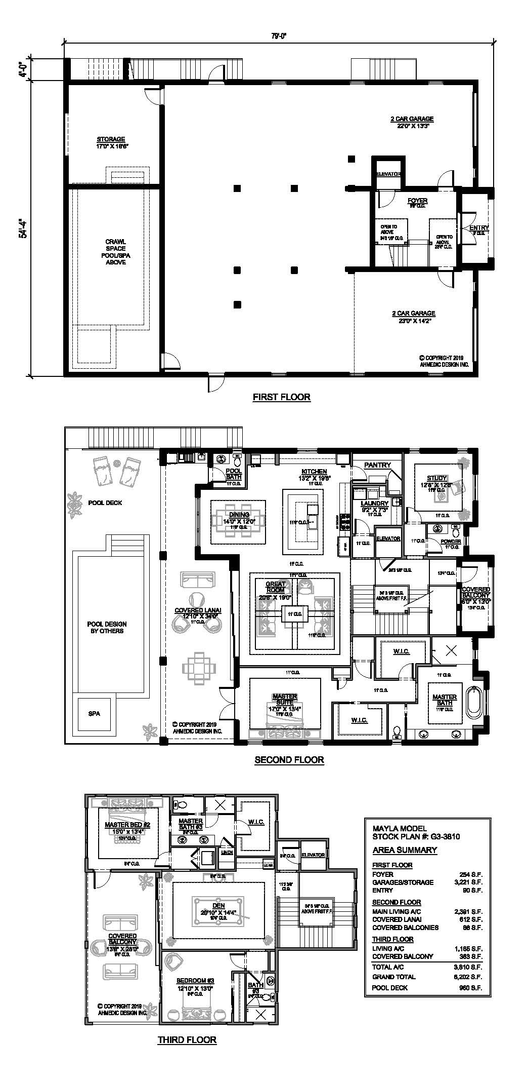 G3-3810 Floor Plan